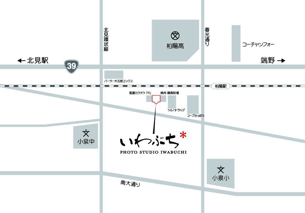 北見　いわぶち　マップ　地図