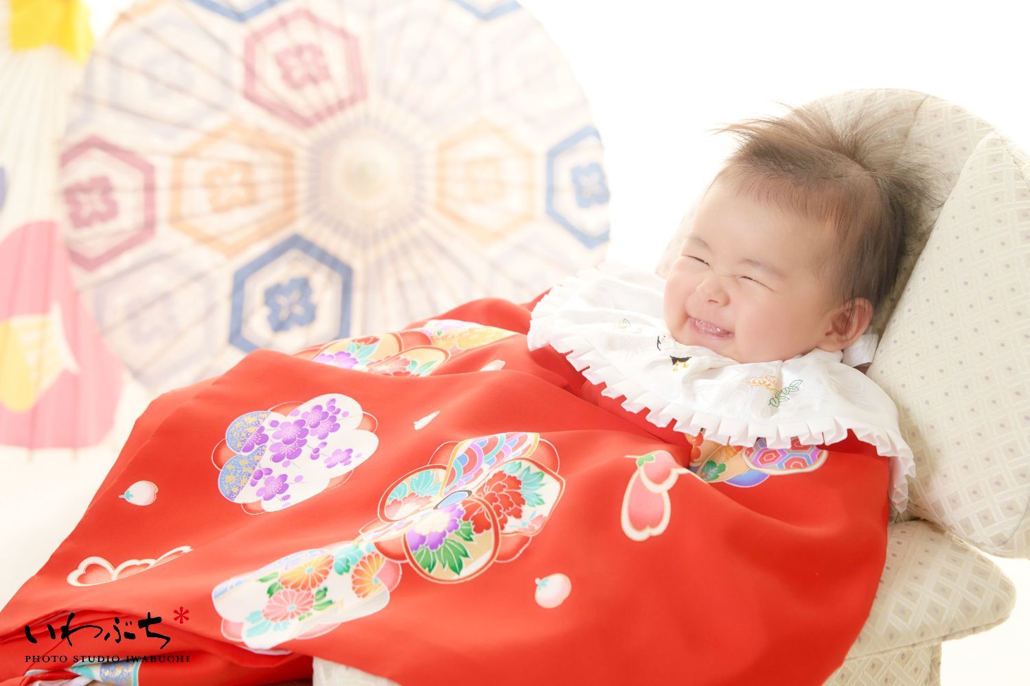 北見　いわぶち　ベビーフォト　百日　写真