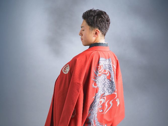 北見 成人 紋付袴 男の成人式