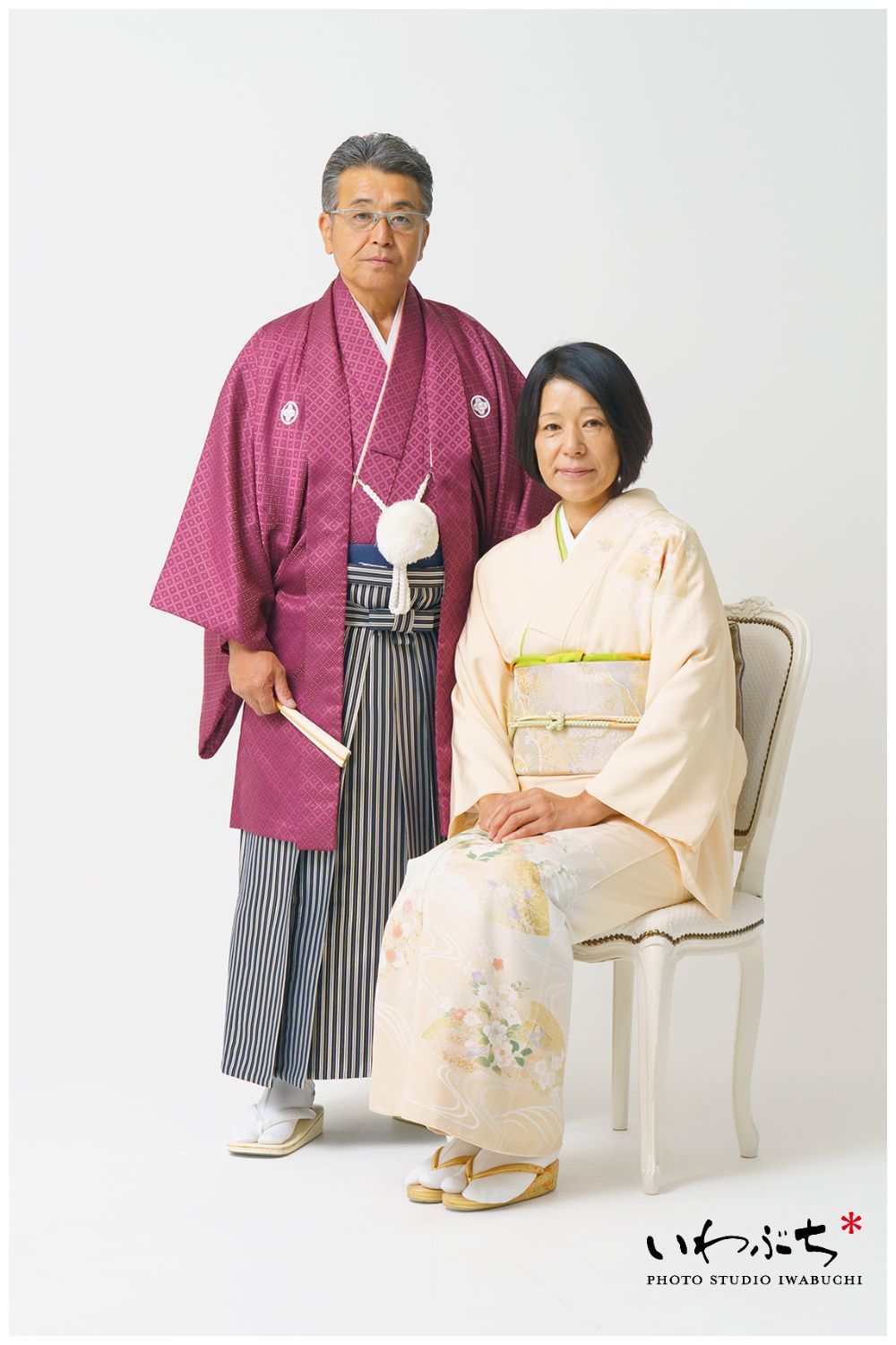 大人の記念写真 還暦祝