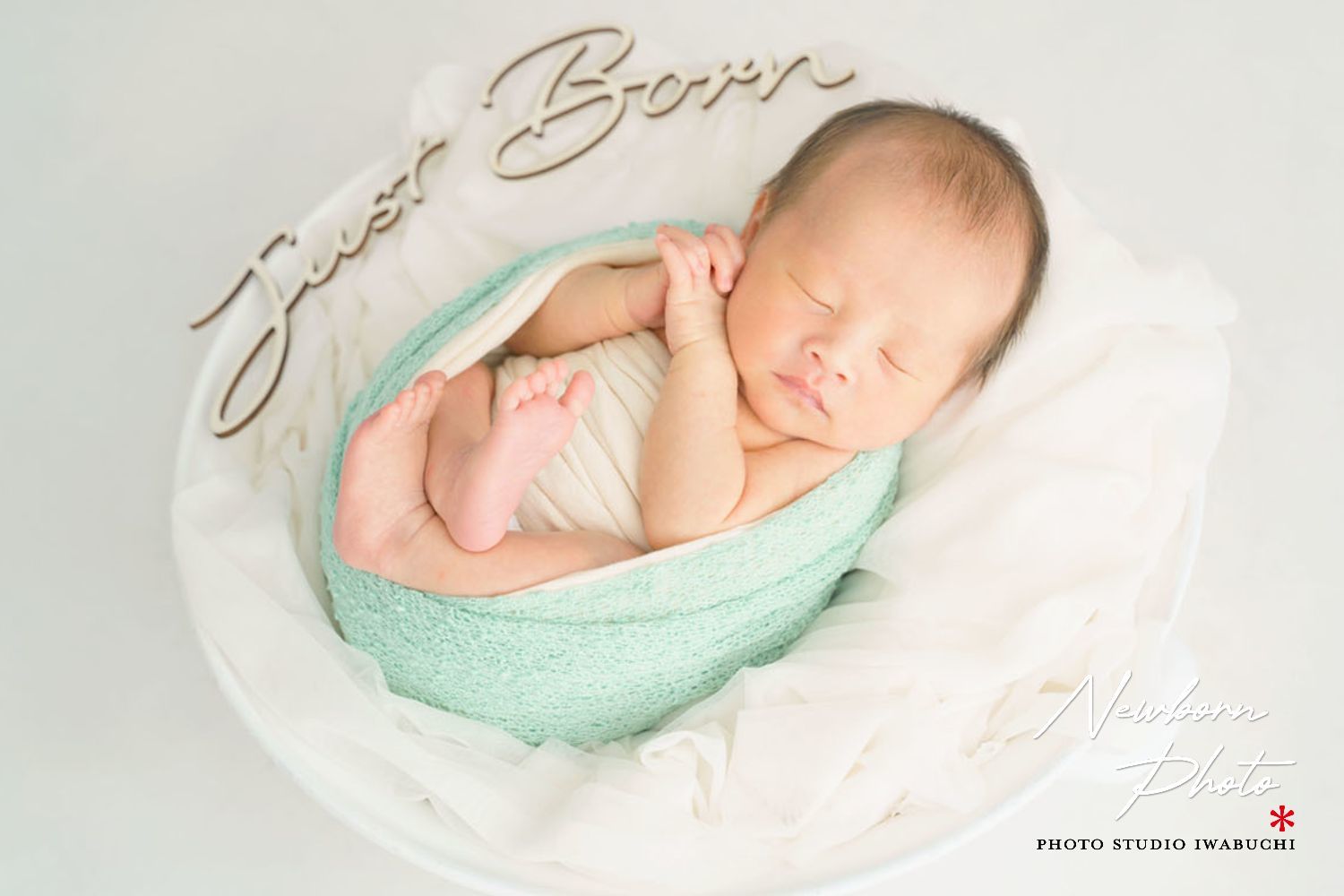 ニューボーン　北見　いわぶち　写真　ベビーフォト　百日　赤ちゃん