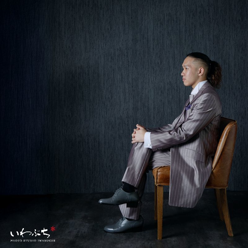 北見スタジオいわぶち 男の成人式 タキシード