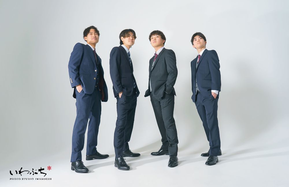北見スタジオいわぶち 男の成人式 フレンズフォト グループフォト