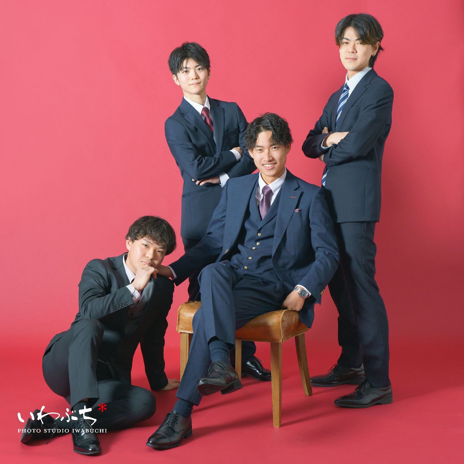 北見　成人式　グループフォト いわぶち