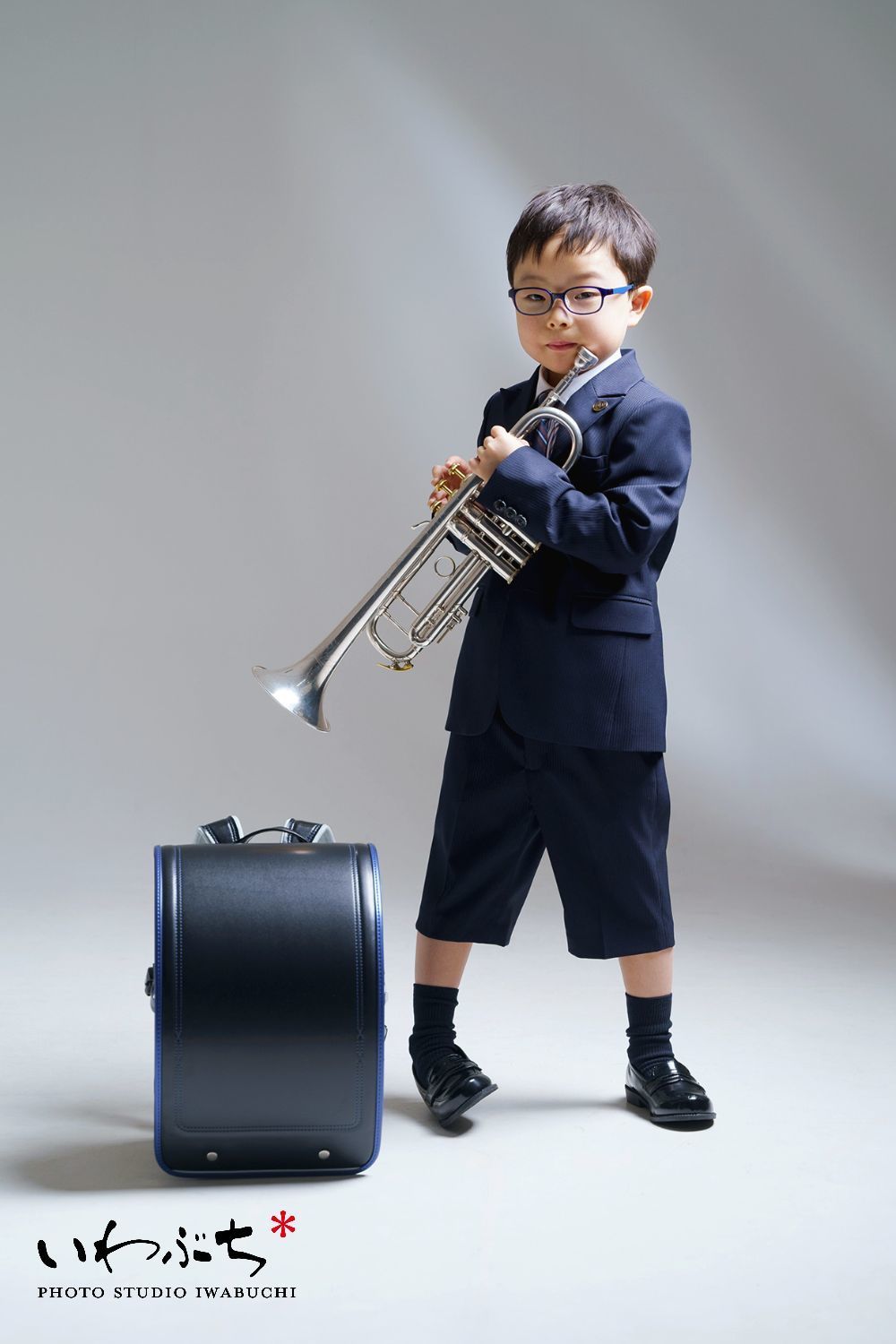 北見市　入学　入園　写真　フォトスタジオいわぶち